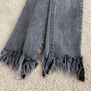 Free people frayed jeans